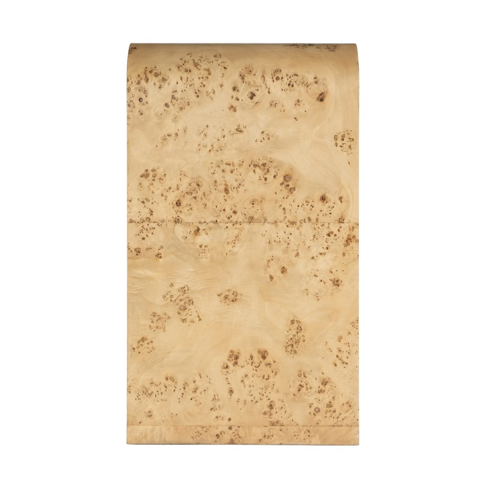 Cora 60.5 in. W Wood Burl 6 Drawer Dresser, Light Brown