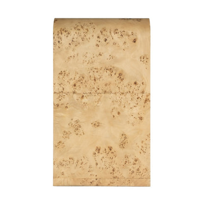 Cora 60.5 in. W Wood Burl 6 Drawer Dresser, Light Brown