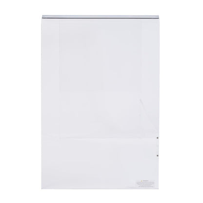Solara 36 in. W Rectangular Acrylic Desk, Clear