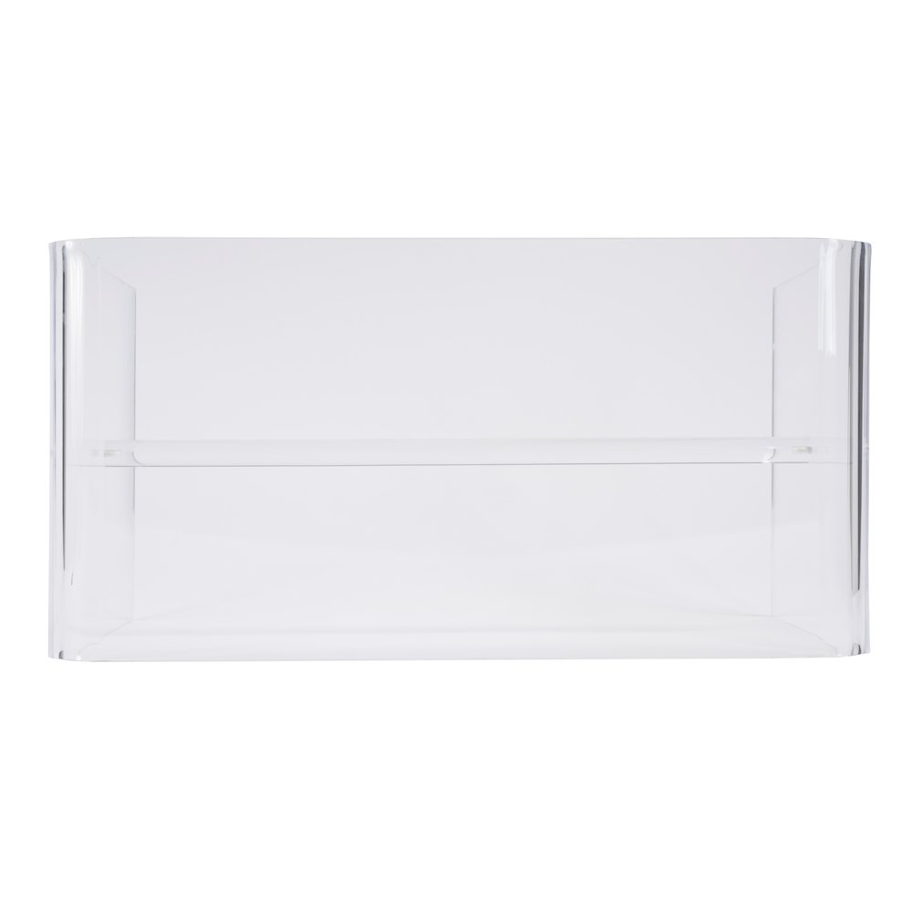 Corsica 32 in. W Rectangular Acrylic Coffee Table, Clear