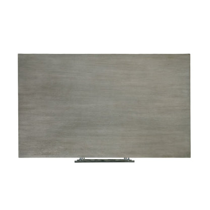 Maganda 32 in. W Wood and Tortoise Capiz 3 Drawer Chest, Gray
