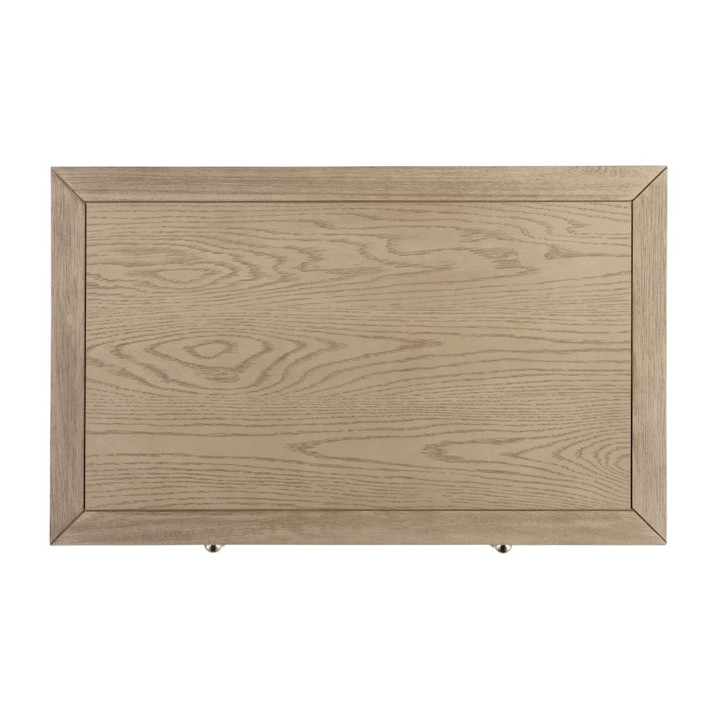 27 in. W Rectangular Wood 3 Drawer Tall Nightstand with Open Shelf on Top