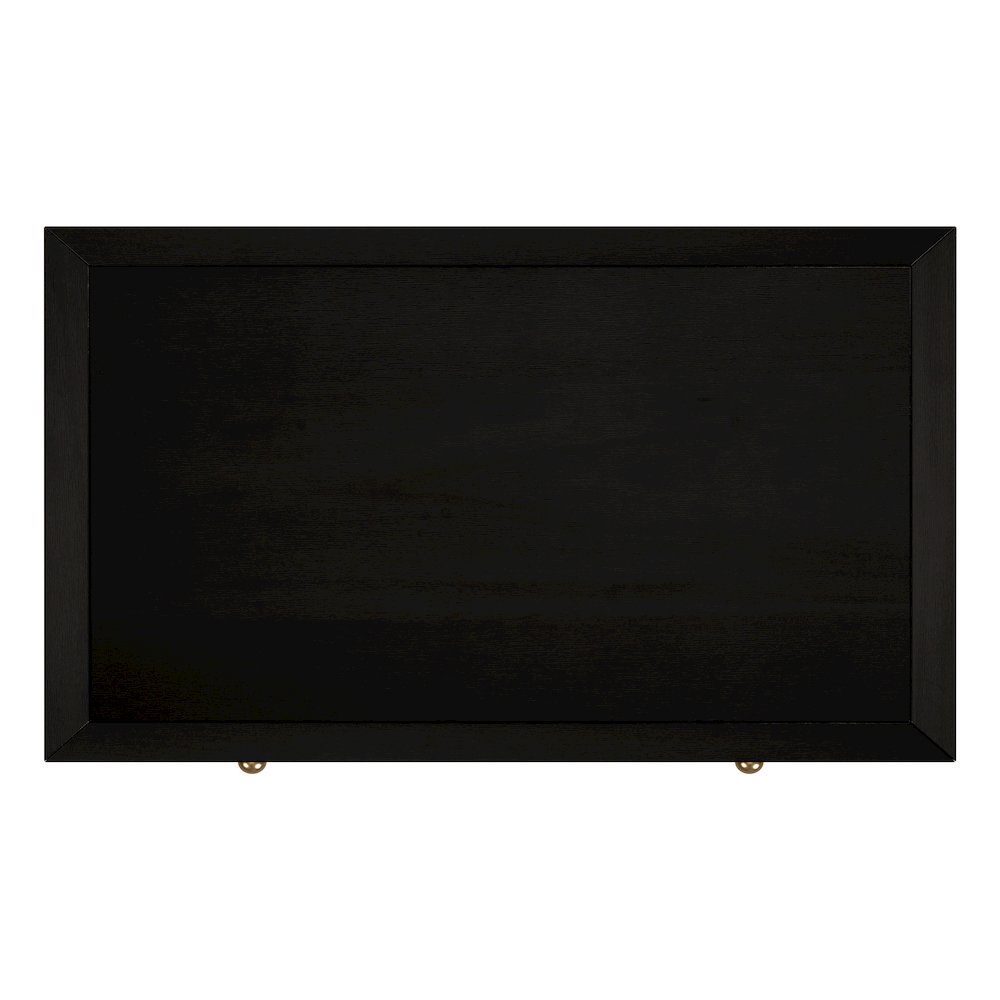 30 in. W Rectangular Wood 1 Drawer Wide Nightstand with Lower Open Shelf, Coffee