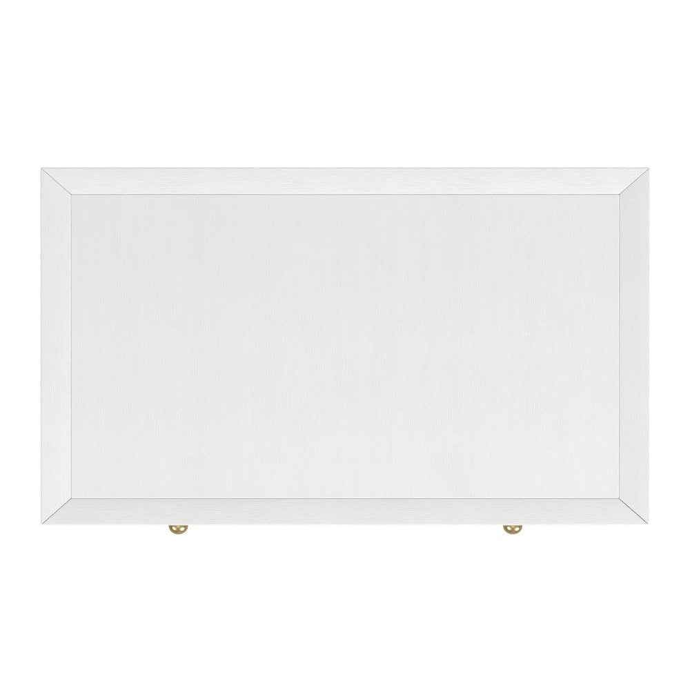 Nora 30 in. W Wood 1 Drawer Wide Nightstand with Shelf, White