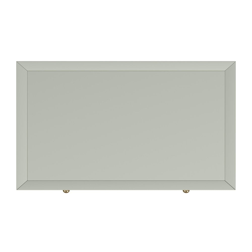 Nora 30 in. W Wood 1 Drawer Wide Nightstand with Shelf, Sage Green