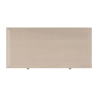 Nora 36 in. W Rectangular Wood 5 Drawer Tall Dresser, Taupe