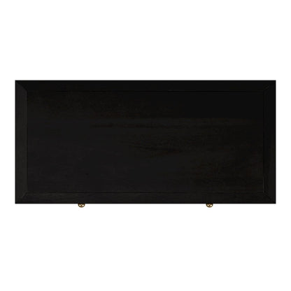 Nora 36 in. W Rectangular Wood 5 Drawer Tall Dresser, Coffee