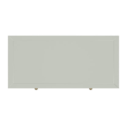 Nora 36 in. W Rectangular Wood 5 Drawer Tall Dresser, Sage Green