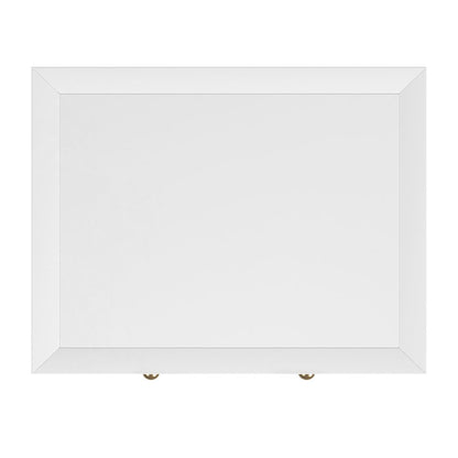 21 in. W Rectangular Wood 1 Drawer Small Nightstand with Lower Open Shelf