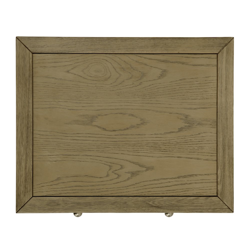 21 in. W Rectangular Wood 1 Drawer Small Nightstand with Lower Open Shelf
