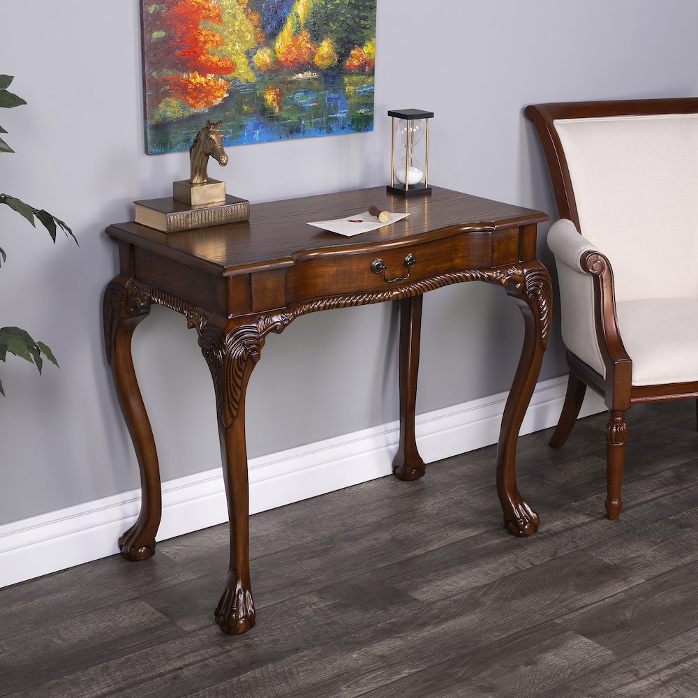 Dupree Writing Desk, Medium Brown