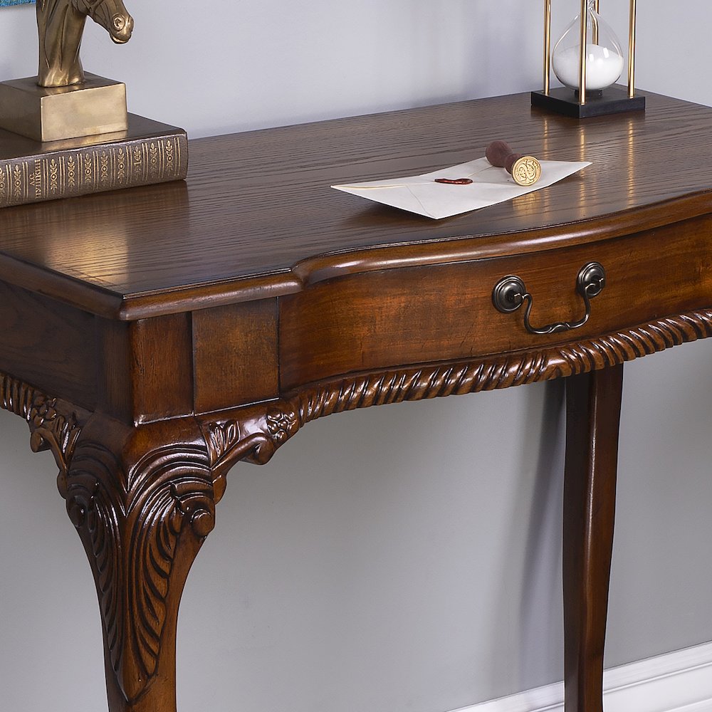 Dupree Writing Desk, Medium Brown