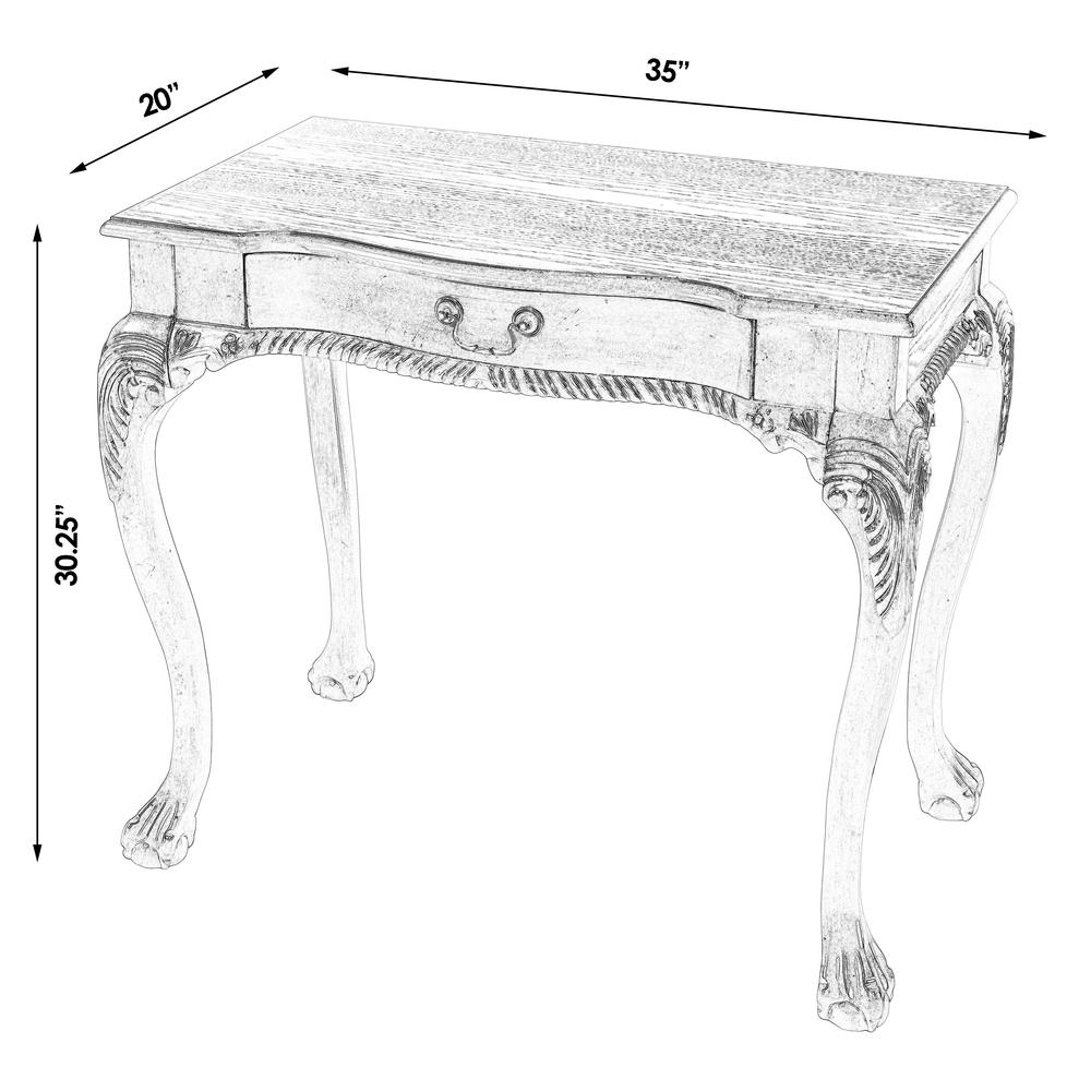Dupree Writing Desk, Gray