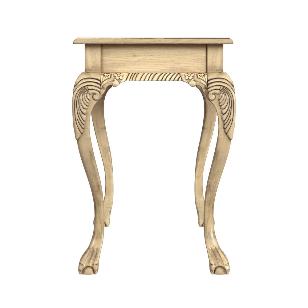 Dupree 33" Wood Writing Desk, Beige