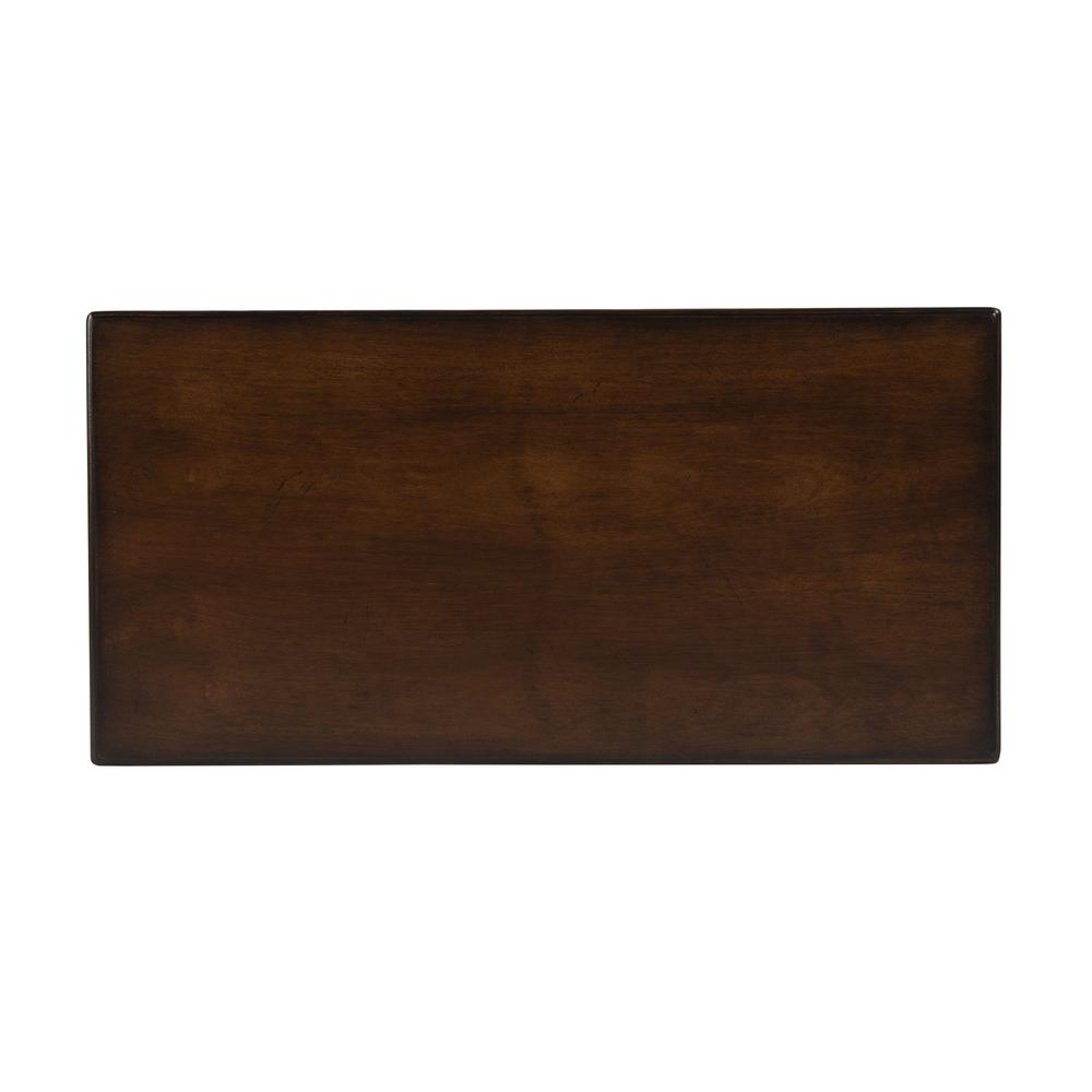 Marcus Side Table with Storage, Medium Brown