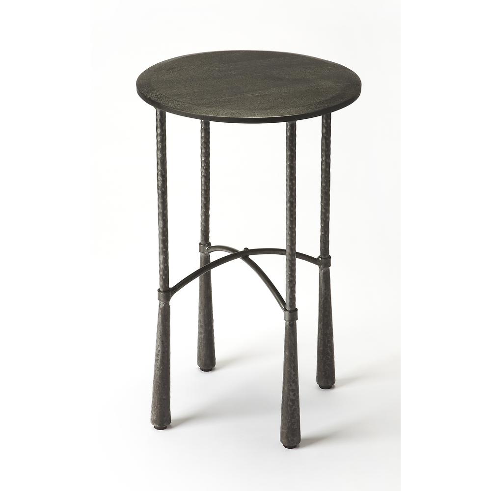 Bastion Industrial Chic Side Table, Multi-Color