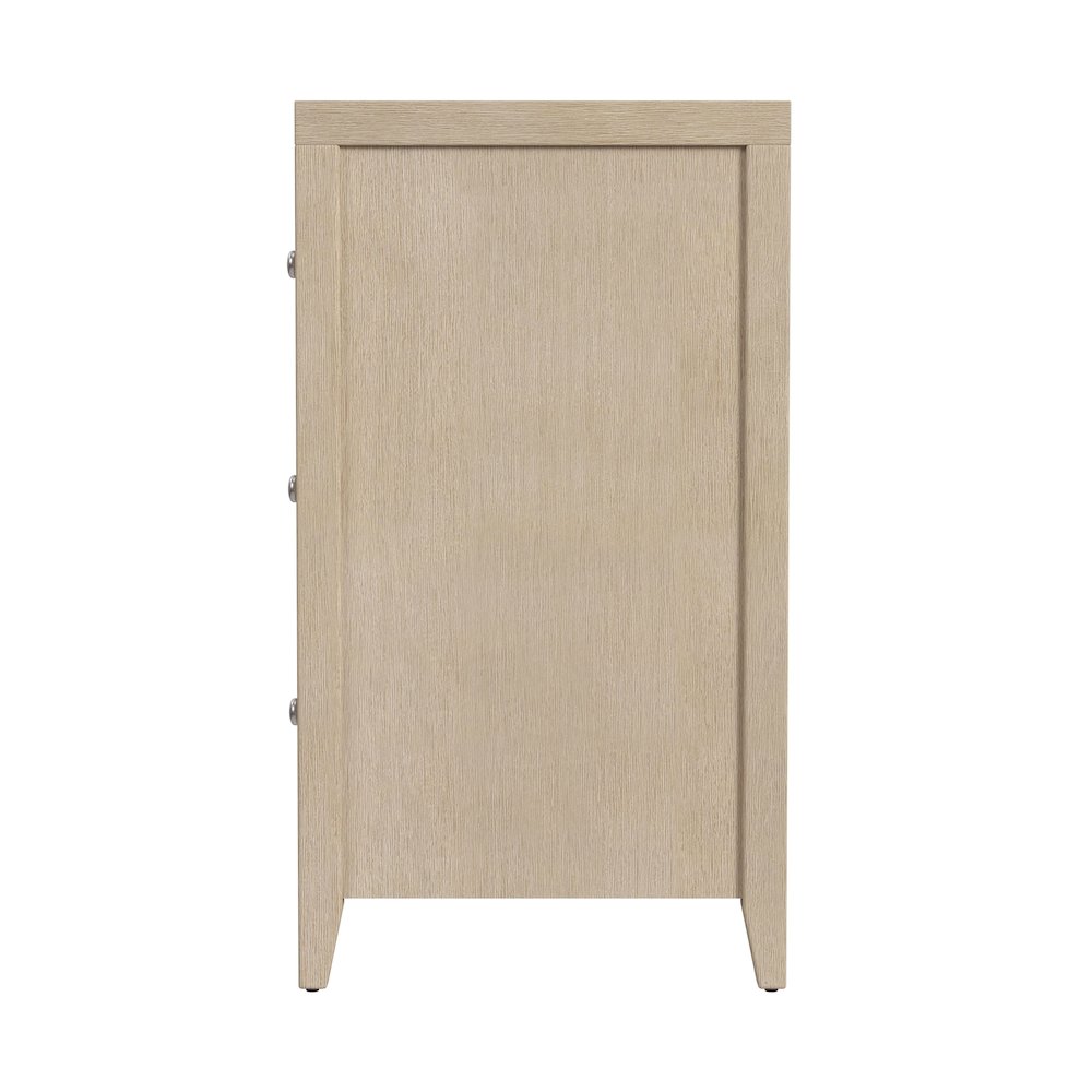 Dana 60 in. W Rectangular Wood 6 Drawer Dresser, Taupe