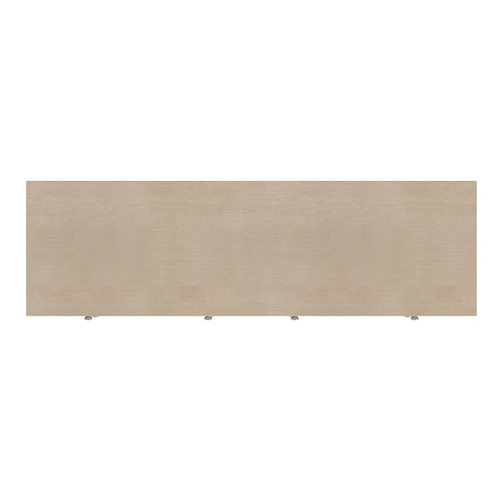 Dana 60 in. W Rectangular Wood 6 Drawer Dresser, Taupe