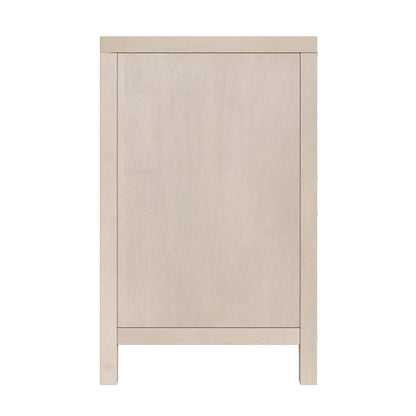 Nora 84 in. W Rectangular Wood 9 Drawer Dresser, Taupe