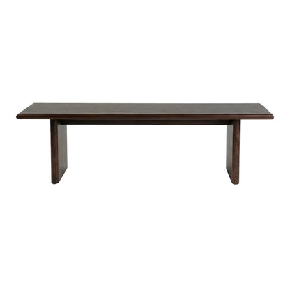 Halmstad 64 in. W Wood Dining Bench, Brown