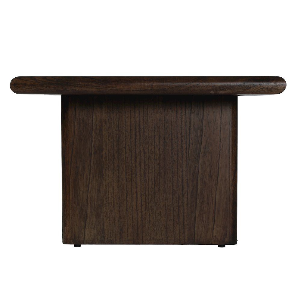 Halmstad 42 in. W Rectangular Wood Coffee Table, Brown