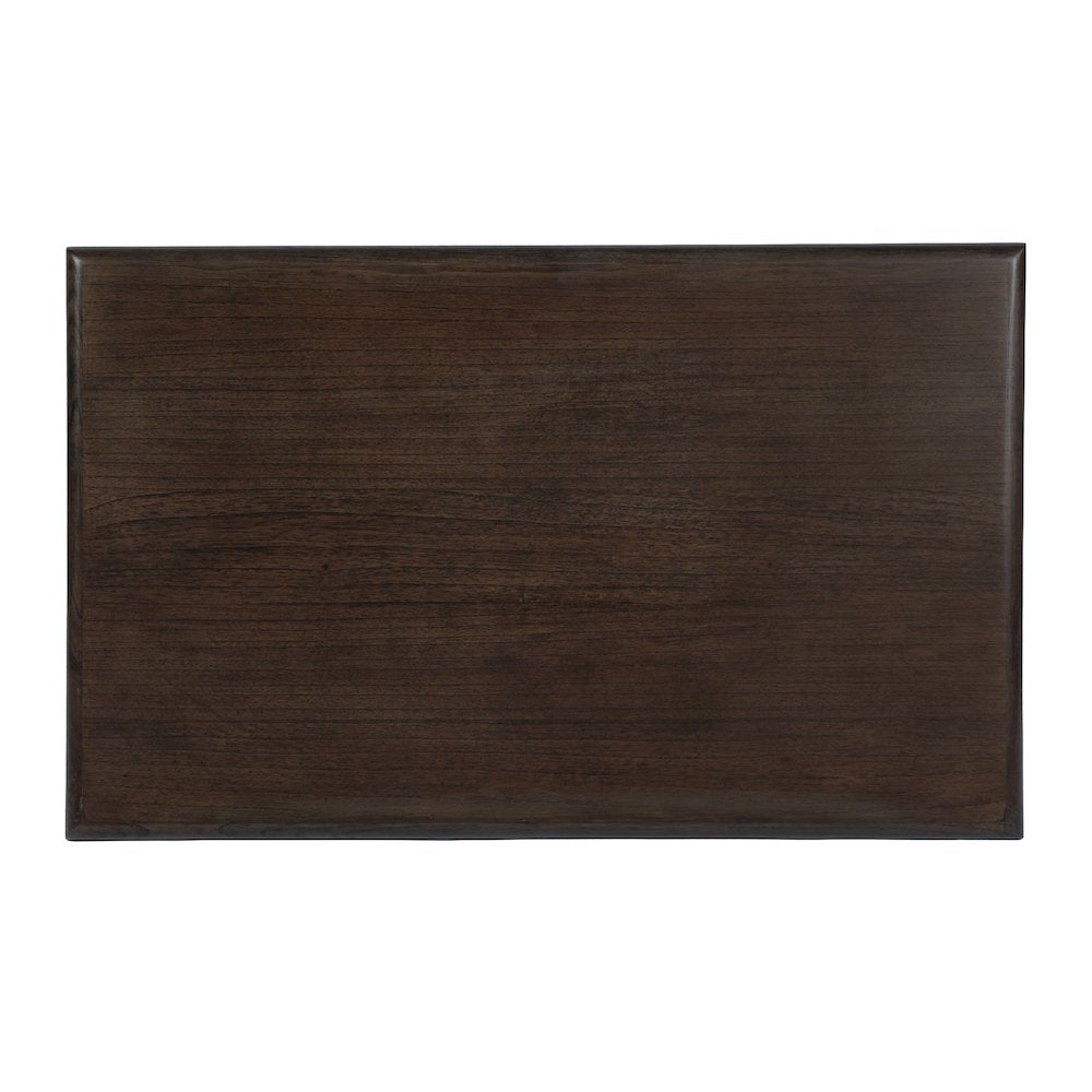 Halmstad 42 in. W Rectangular Wood Coffee Table, Brown