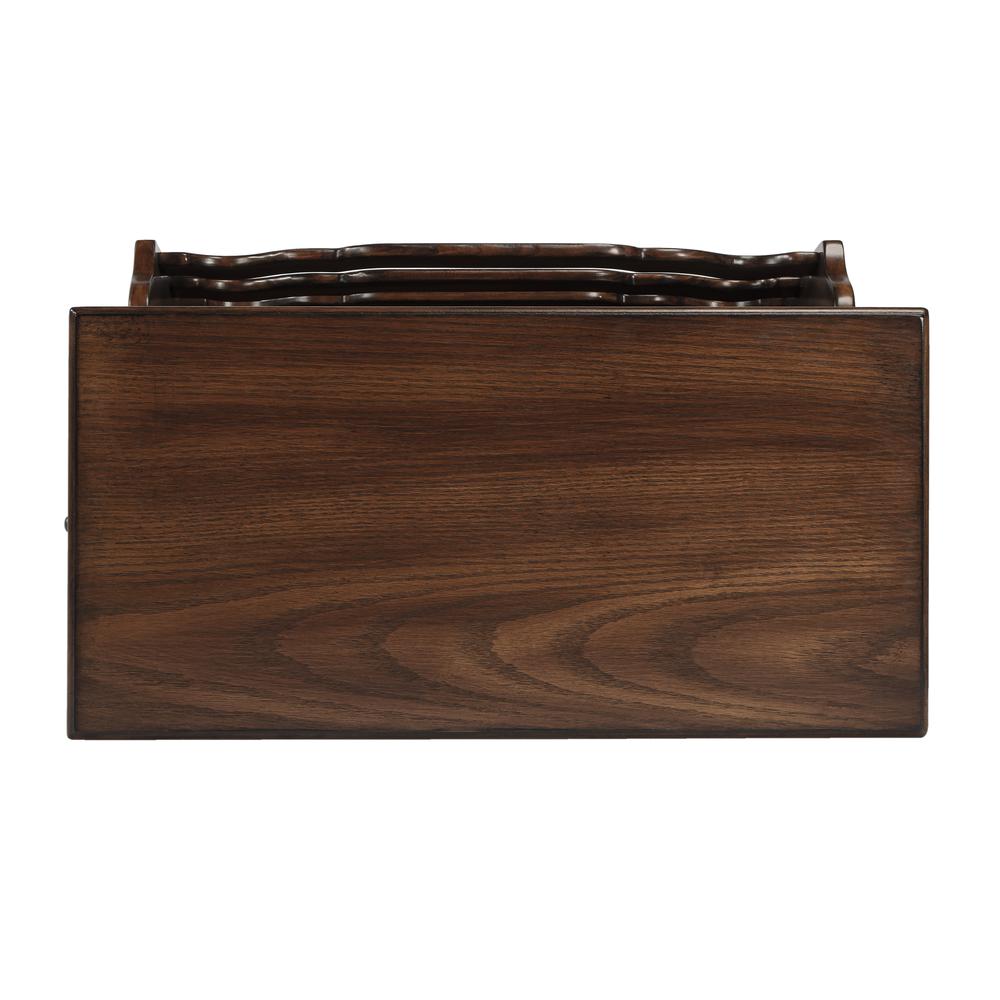 Gregory Side Table, Medium Brown