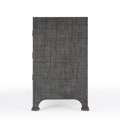 Elegant Gray 6 Drawer Dresser for Women’s Bedroom - Double Dresser