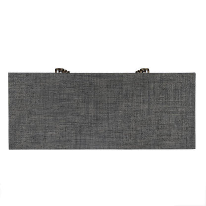 Elegant Gray 6 Drawer Dresser for Women’s Bedroom - Double Dresser
