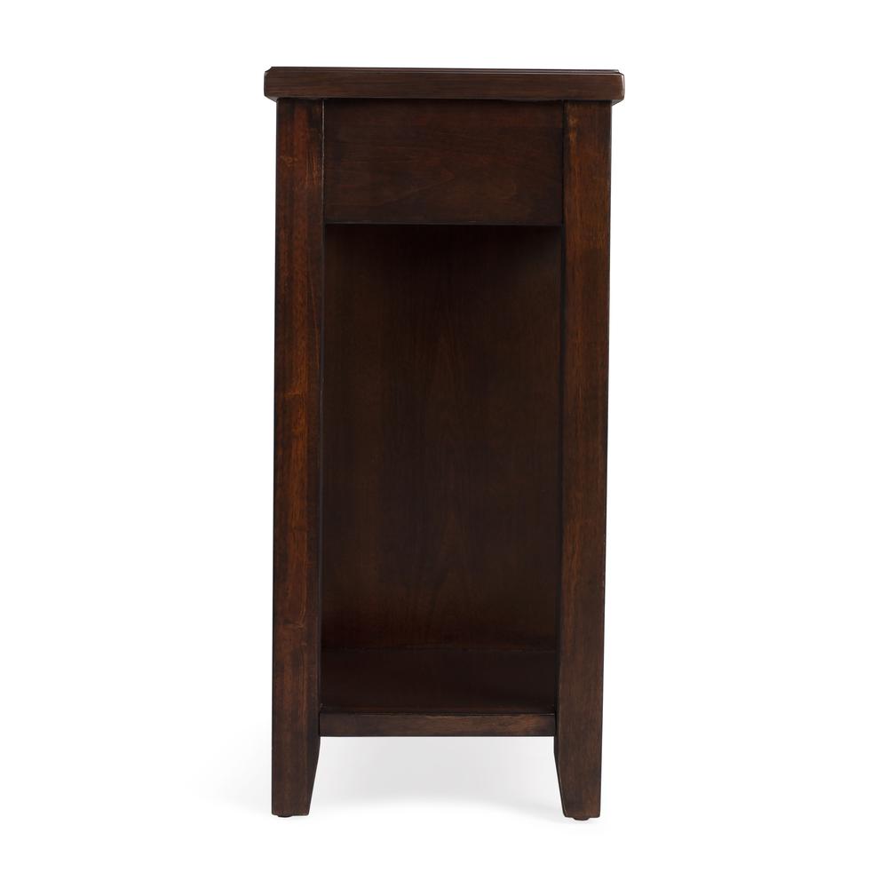 Kelton 4 Drawer Side Table, Dark Brown