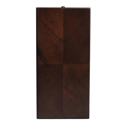 Kelton 4 Drawer Side Table, Dark Brown