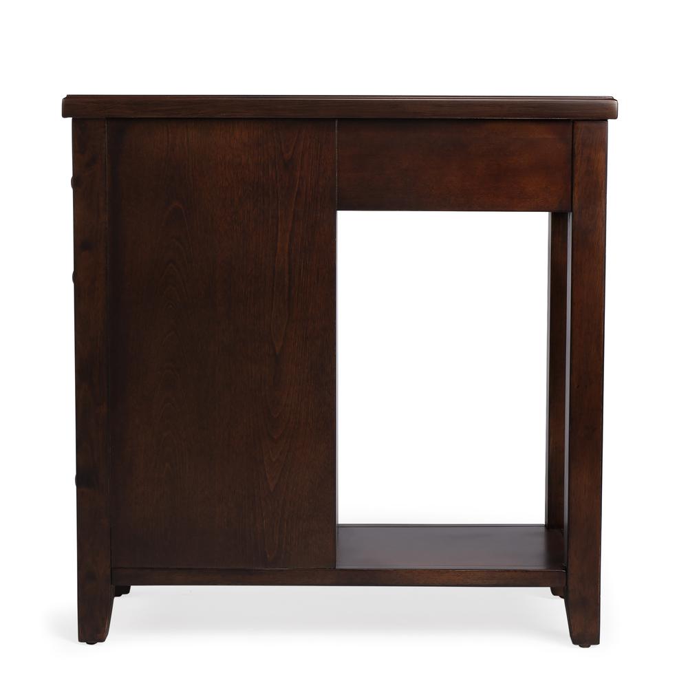 Kelton 4 Drawer Side Table, Dark Brown
