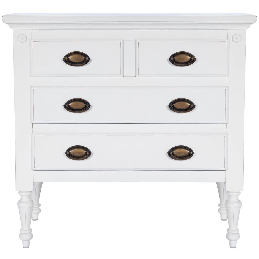 Easterbrook 4 Drawer Chest, White
