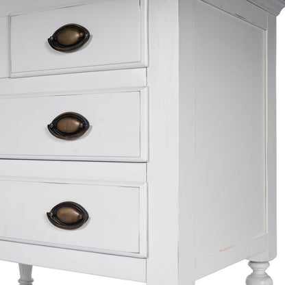 Easterbrook 4 Drawer Chest, White
