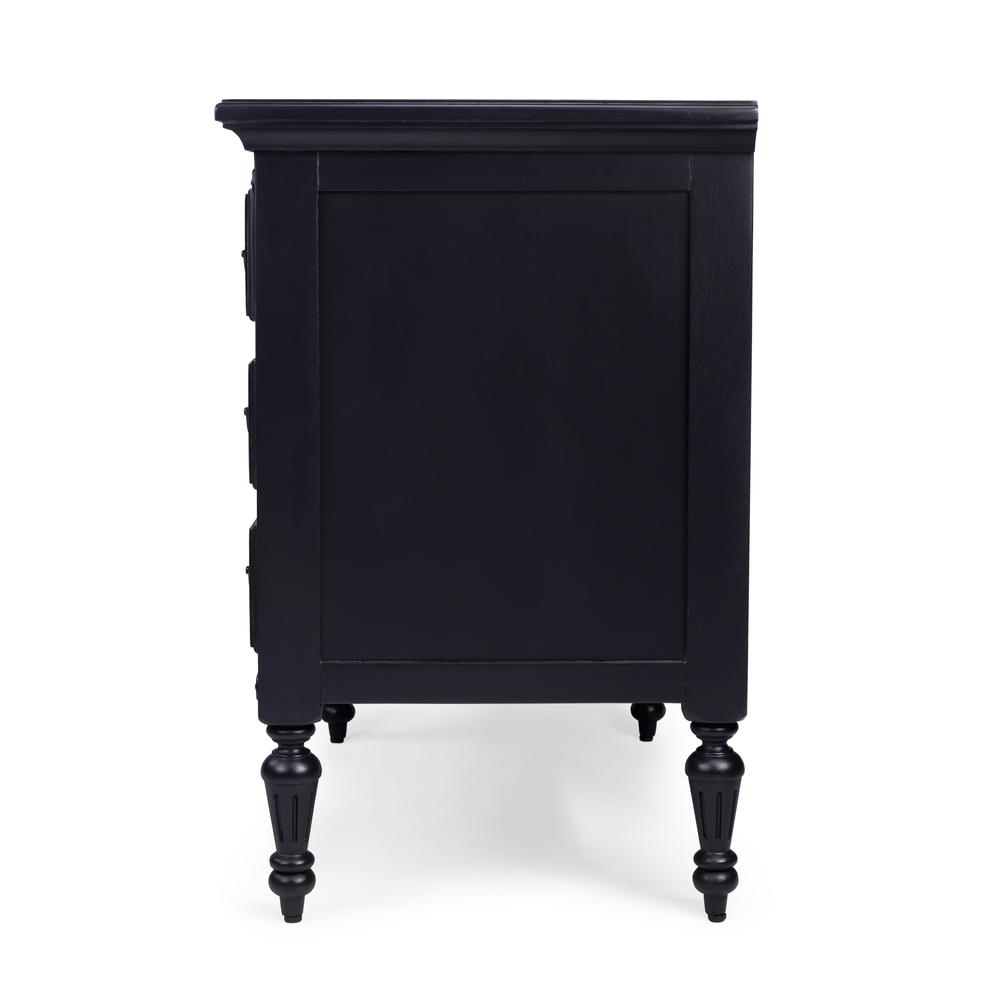 Easterbrook 4 Drawer Chest, Black
