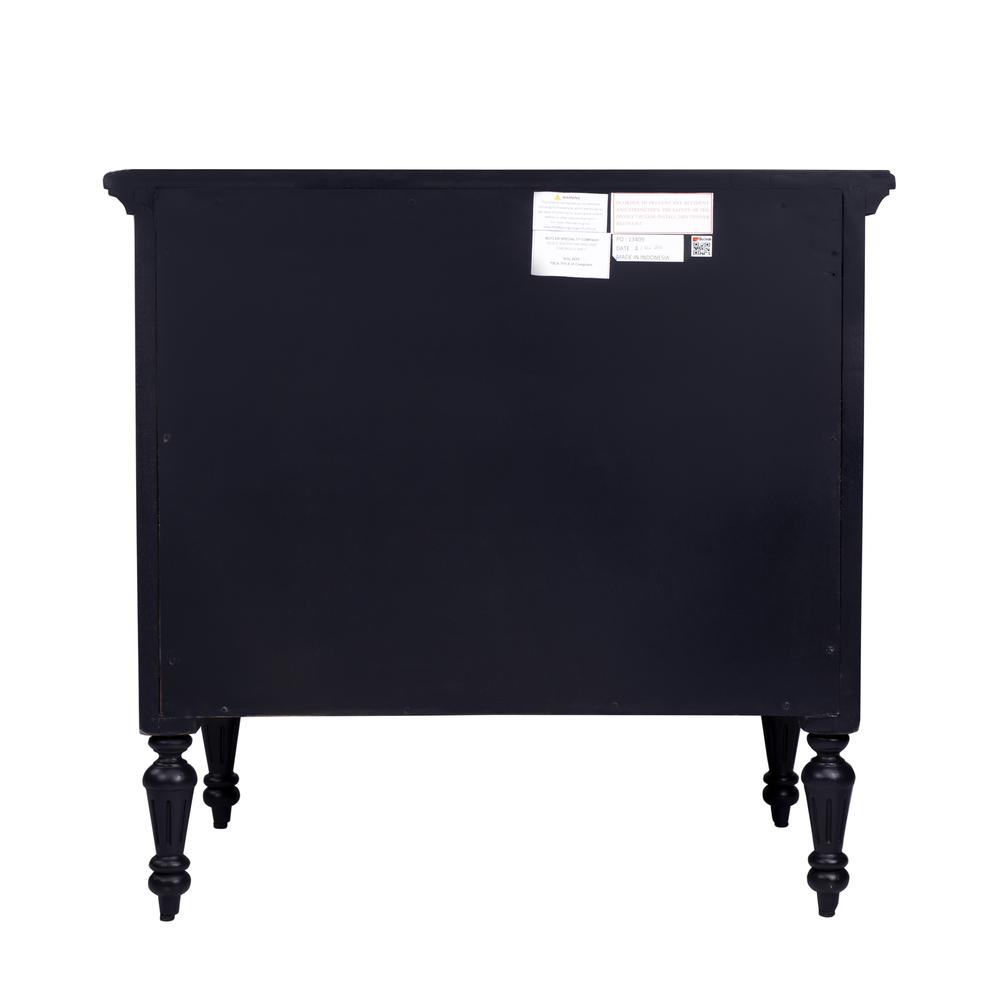 Easterbrook 4 Drawer Chest, Black