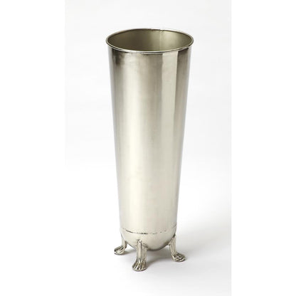 Polished Silver Iron Umbrella Stand, Belen Kox