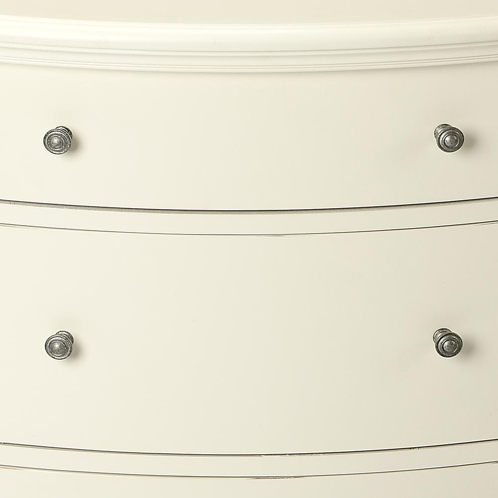 Bedford Demilune Console Table, White