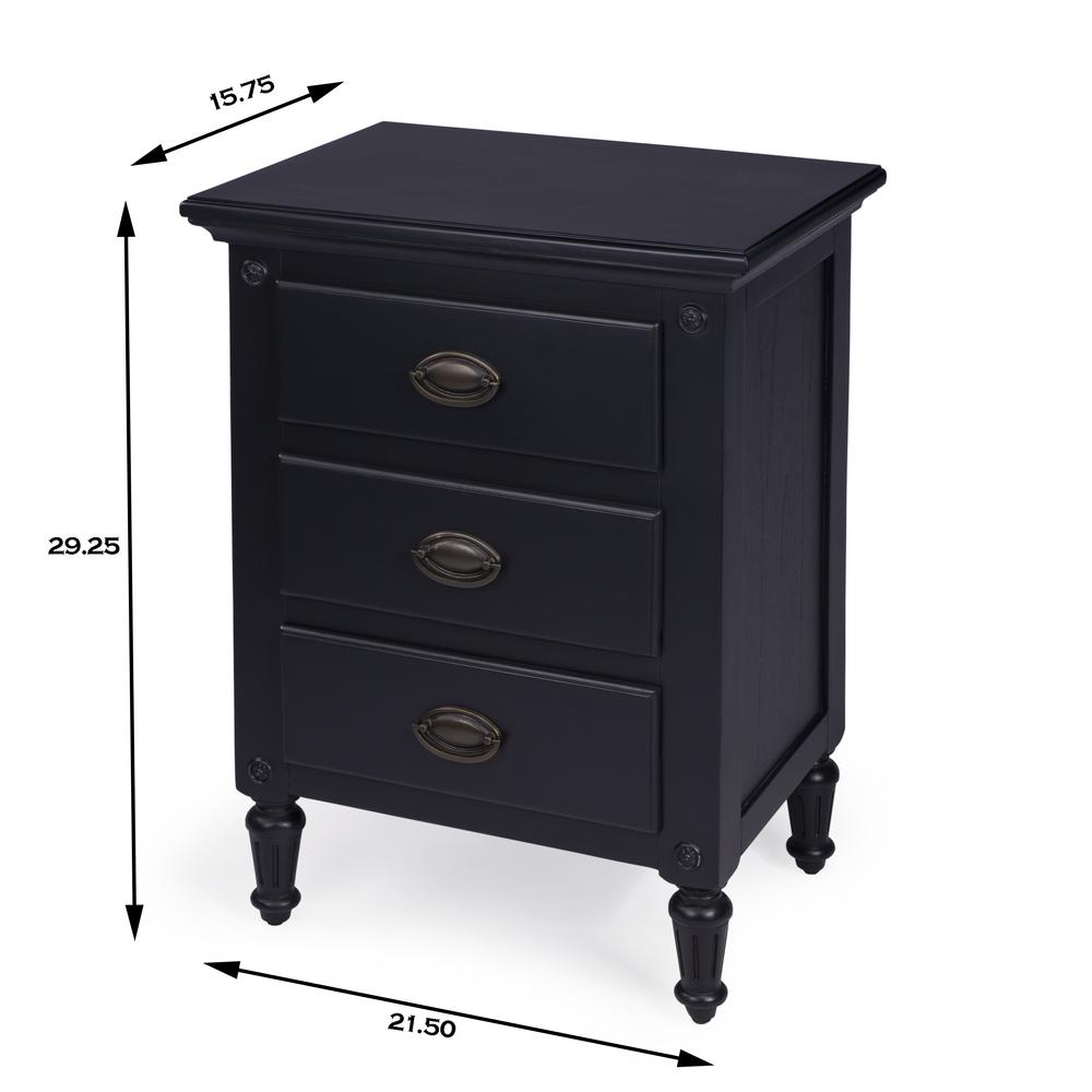 Easterbrook Nightstand, Black