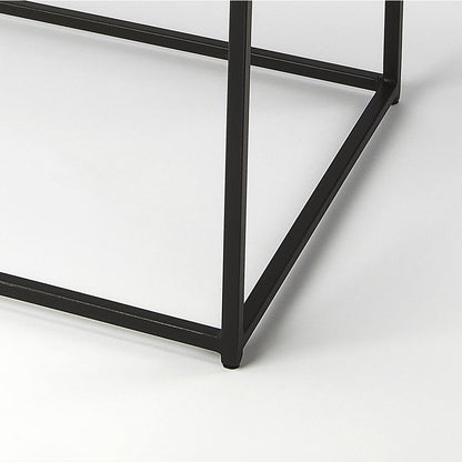 Phinney Marble & Metal Coffee Table, Multi-Color
