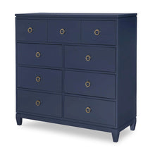Summerland Bureau - 7 Drawer Jewelry Storage Chest with Felt Lined Top Drawer