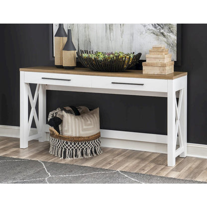 Franklin Sofa Table/Desk with Charging Station
