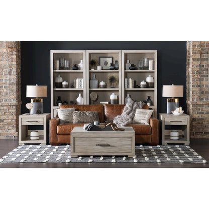 Westwood Square End Table (1 Drawer, 1 Open Shelf)