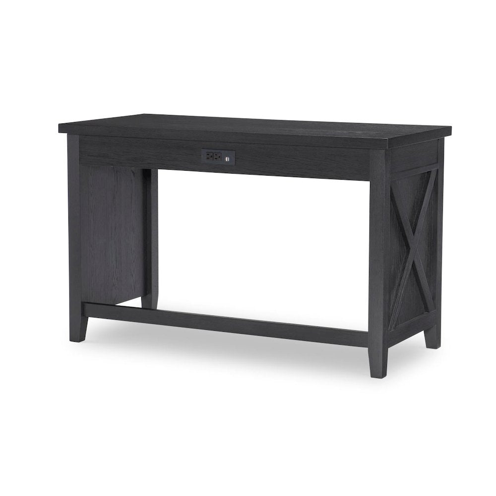 Flatiron Desk/Vanity (1 Drawer, 2 Outlets & 2 USB Ports)