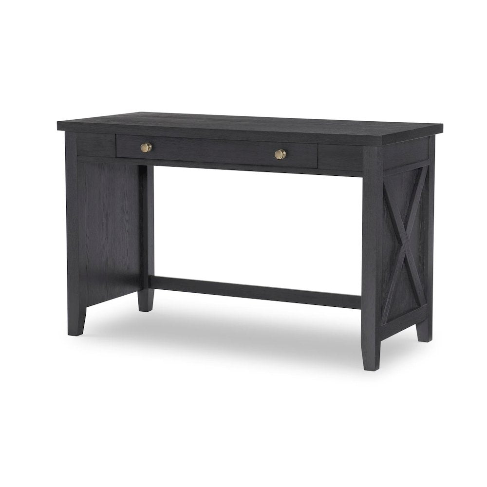 Flatiron Desk/Vanity (1 Drawer, 2 Outlets & 2 USB Ports)