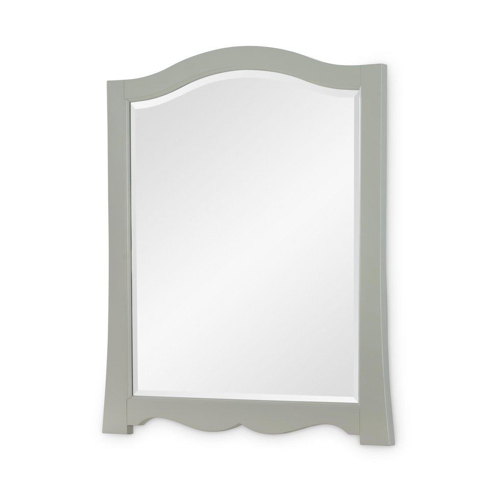 Sleepover Mirror (Beveled), Dove Grey