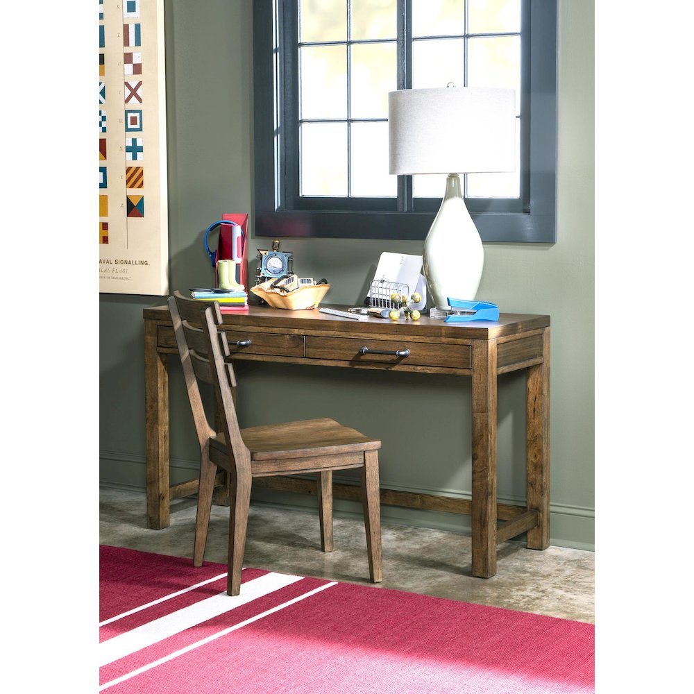 Summer Camp Desk (2 Drawers), Tree House Brown