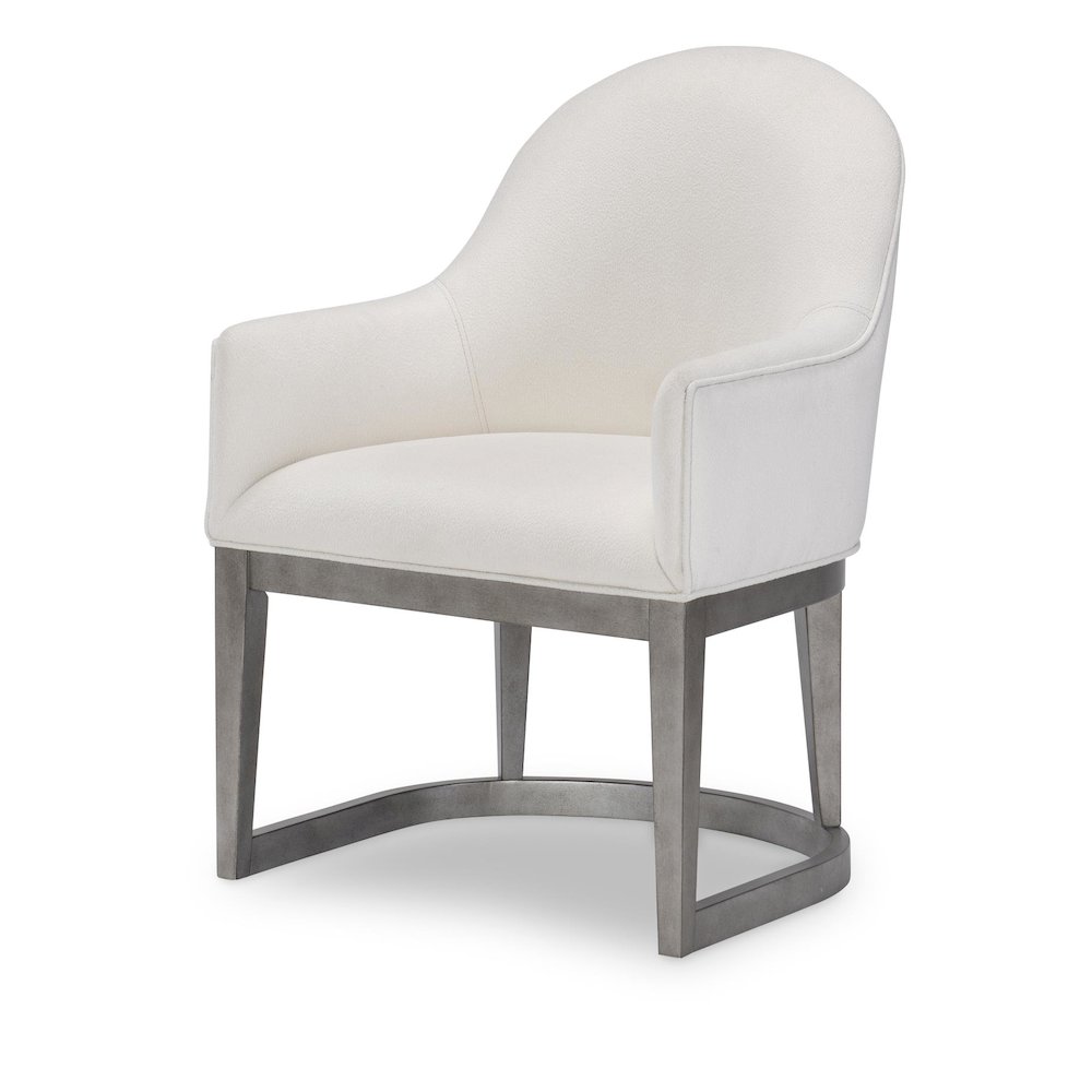 Terra Luna Uph. Host Chair, Kd, Uph. Back & Seat, Seat Height: 19"