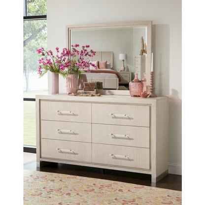 Bliss Mirror (Beveled), Soft Cashmere