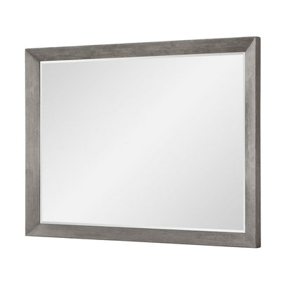 Terra Luna Mirror, Beveled, White Cloud & Nightfall